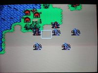 une photo d'Ã©cran de Shining Force sur Sega Megadrive